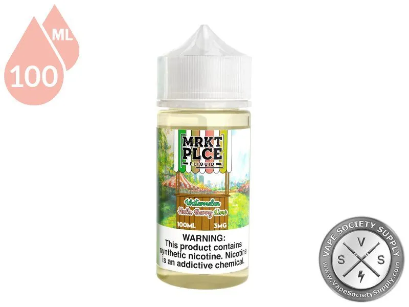 Watermelon Hula Berry Lime by MRKT PLCE 100ml bottle