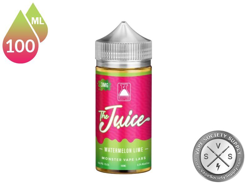 Watermelon Lime The Juice 100ml bottle