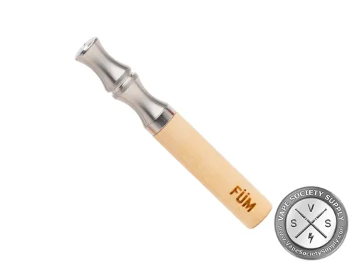 FÜM Prominent flavored air device with a maple barrel and a stainless steel mouthpiece
