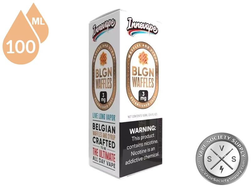 BLGN Waffles Innevape 100ml box