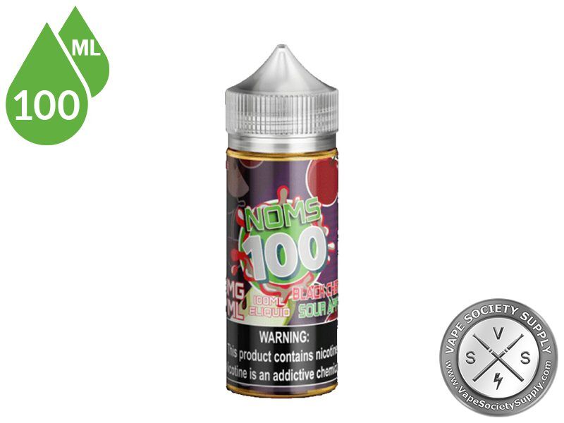 Black Cherry Sour Apple by Noms 100ml bottle