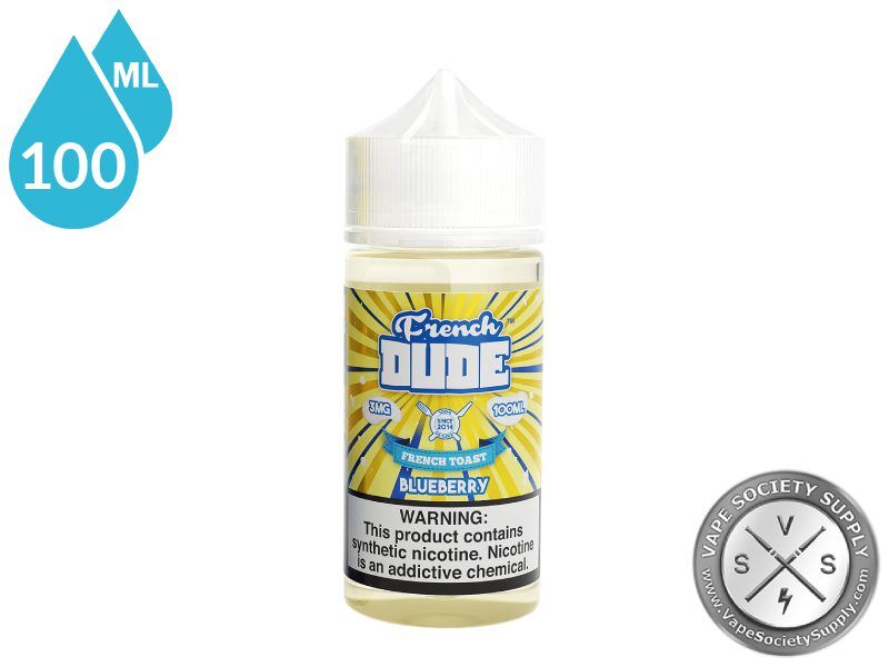Blueberry by French Dude 100ml bottle