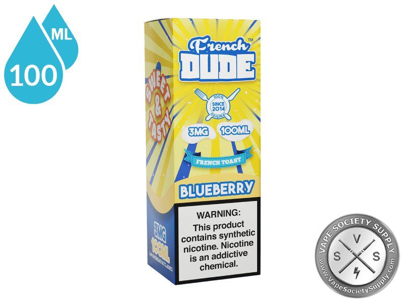 Blueberry by French Dude 100ml box