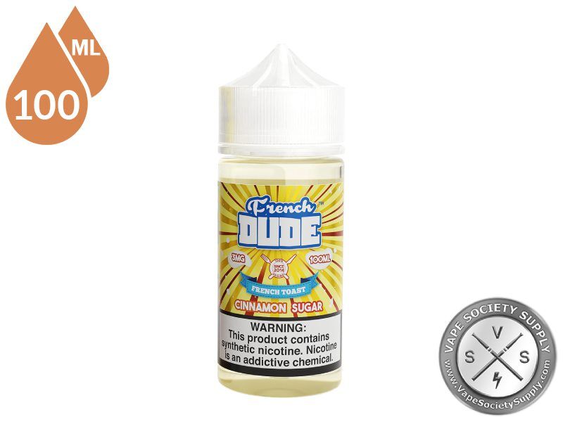 Cinnamon Sugar by French Dude 100ml bottle