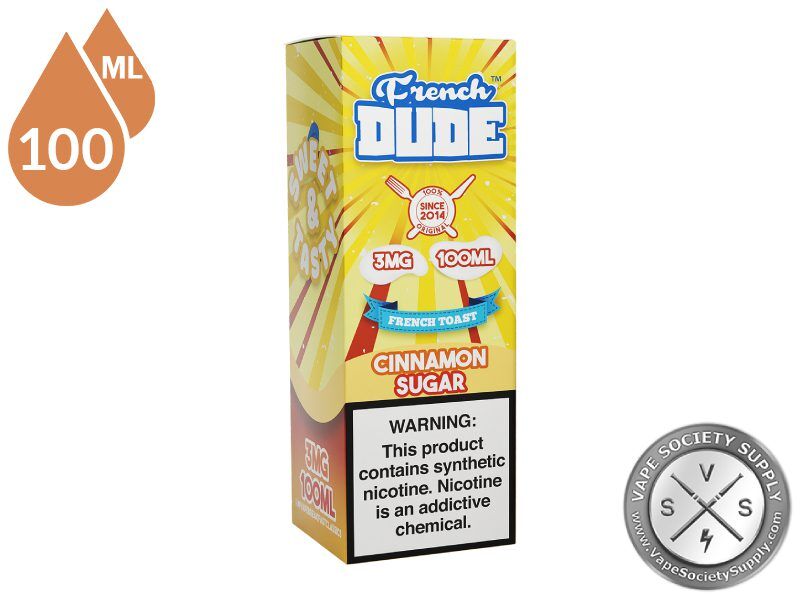 Cinnamon Sugar by French Dude 100ml box