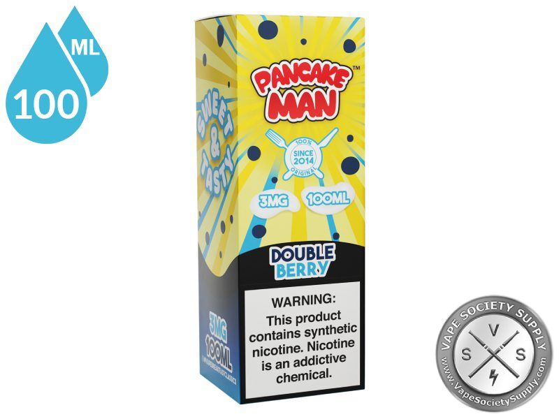 Double Berry by Pancake Man 100ml box