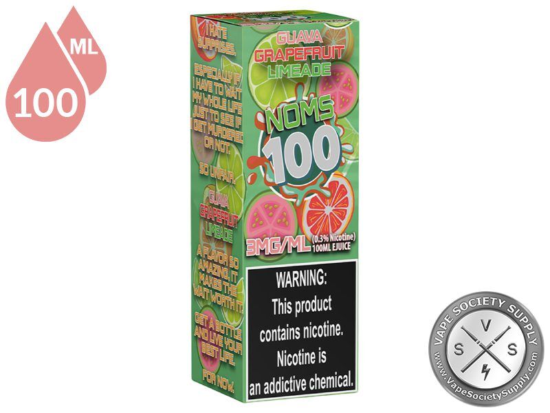 Guava Grapefruit Limeade by Noms 100ml box