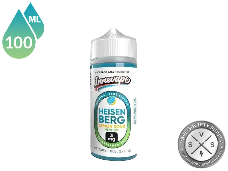 Heisenberg Lemon Sour Menthol Innevape 100ml bottle
