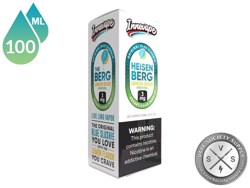 Heisenberg Lemon Sour Menthol Innevape 100ml box