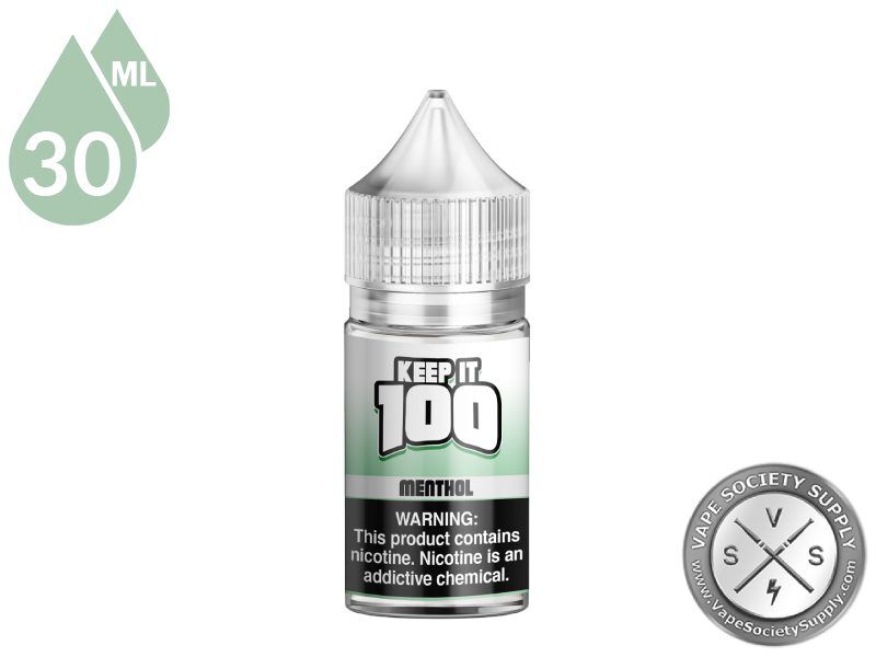 Menthol by Keep It 100 Salt 30ml bottle