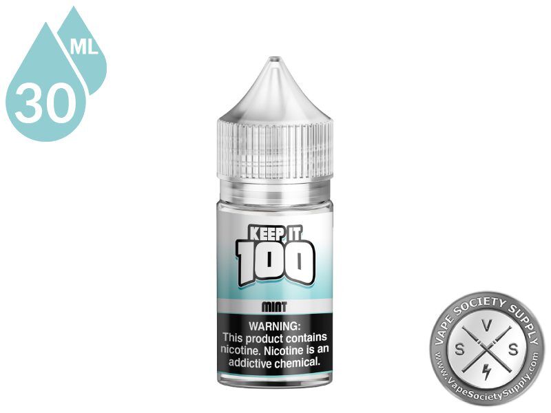 Mint by Keep It 100 Salt 30ml bottle
