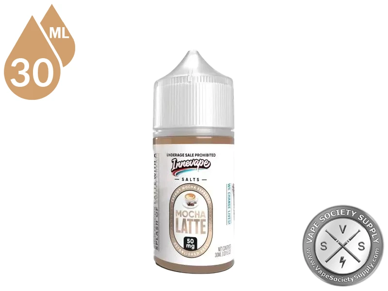 Mocha Latte Innevape Salts 30ml bottle