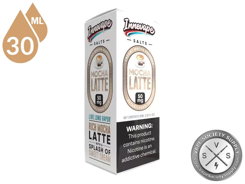 Mocha Latte Innevape Salts 30ml box