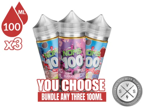 Noms Bundle 3x100ml (300ml): 3 bottles with a You Choose banner