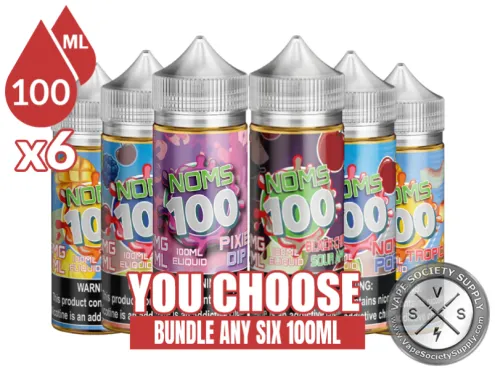 Noms Bundle 6x100ml (600ml): 6 bottles with a You Choose banner