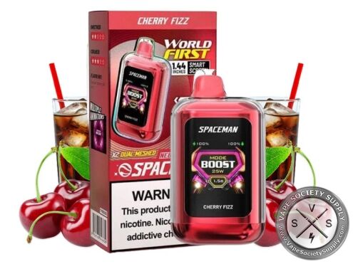 SMOK Spaceman Nebula Disposable Vape – 25000 Puffs Cherry Fizz