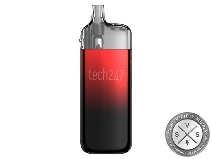 SMOK Tech247 pod kit in Red Black: a red to black fade