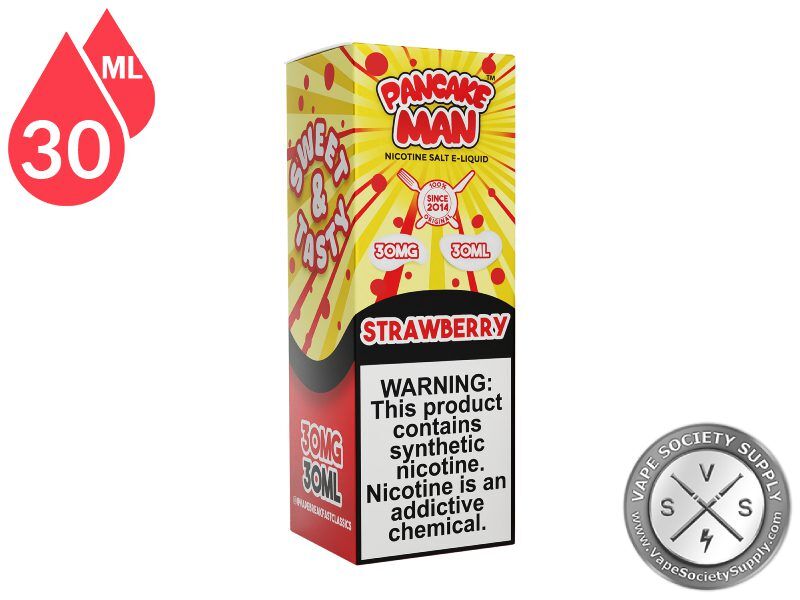 Strawberry by Pancake Man Salt 30ml box