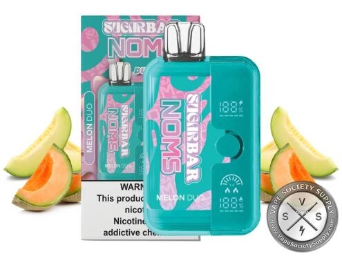 Sugarbar Noms 18K Puffs Disposable Melon duo