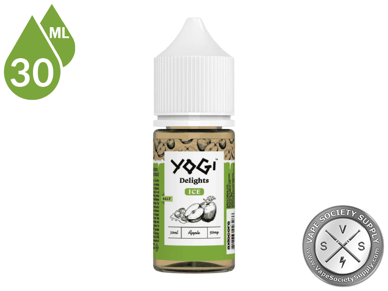 Green Apple Ice by YOGI Delights Salt 30ml bottle