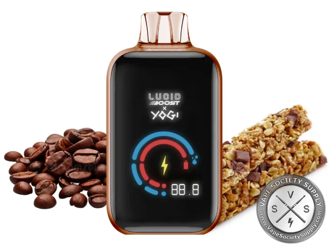 LUCID BOOST 20123 Disposable Java Granola Bar