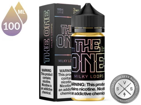 Milky Loops THE ONE 100ml bottle and box