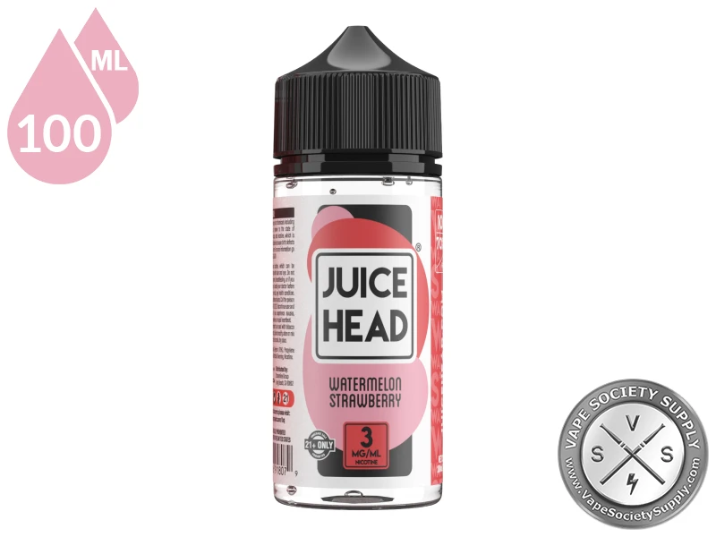 Watermelon Strawberry Juice Head 100ml bottle