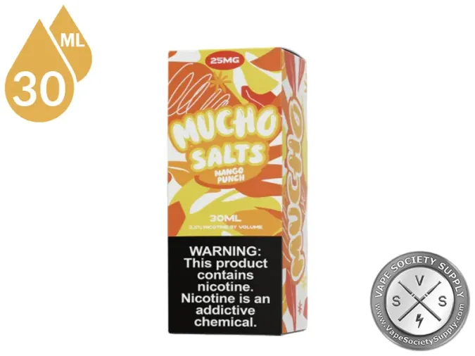 Mango Punch by Mucho Salts 30ml box