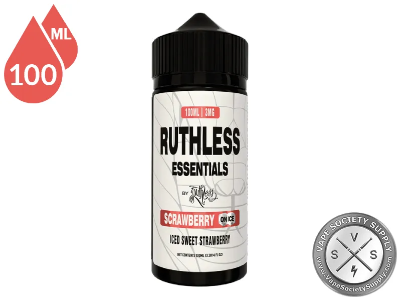 Scrawberry Skitz Ruthless Essentials 100ml bottle