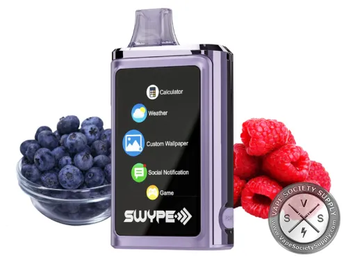 Swype 30K Puffs Disposable Vape Device Blueberry Raspberry