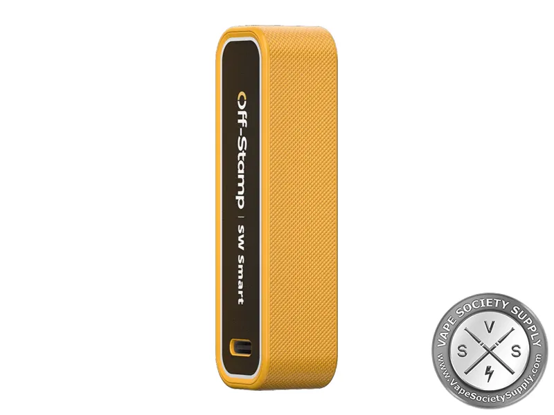 Off-Stamp SW Battery Yellow, side view