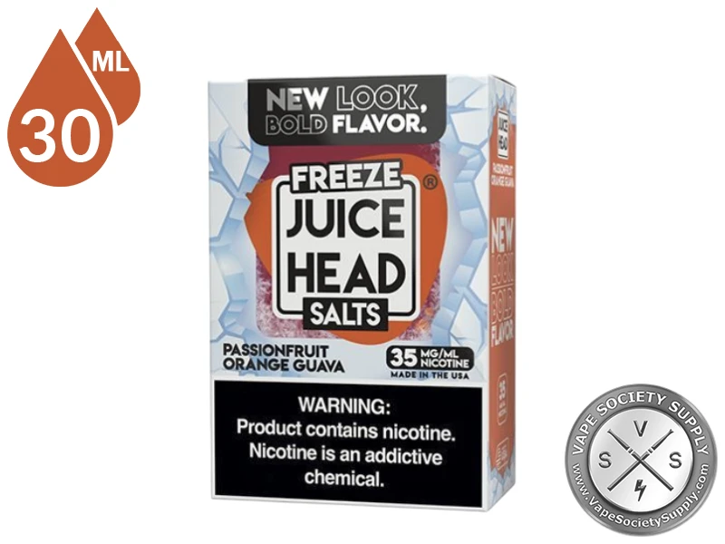 Tropical POG Juice Head Freeze Salts 30ml box