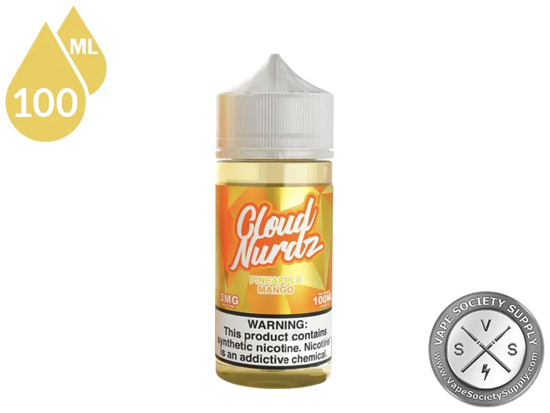 Pineapple Mango by Cloud Nurdz 100ml bottle
