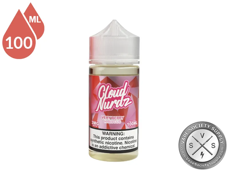 Very Berry Hibiscus by Cloud Nurdz 100ml bottle