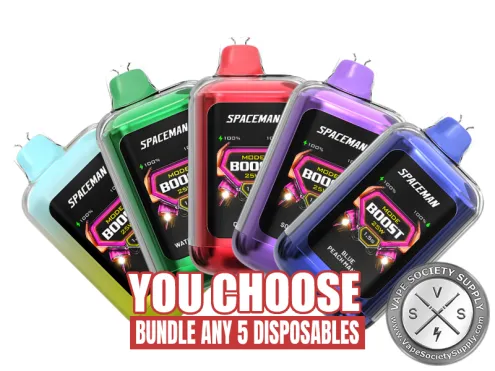 5 Spaceman Nebula Plus Disposable Vape _ 25K Puffs