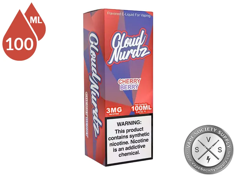 Cherry Berry by Cloud Nurdz 100ml box