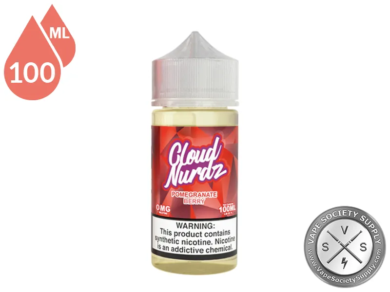 Pomegranate Berry by Cloud Nurdz 100ml bottle