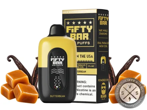Fifty Bar 20K Disposable Vape Butterbean