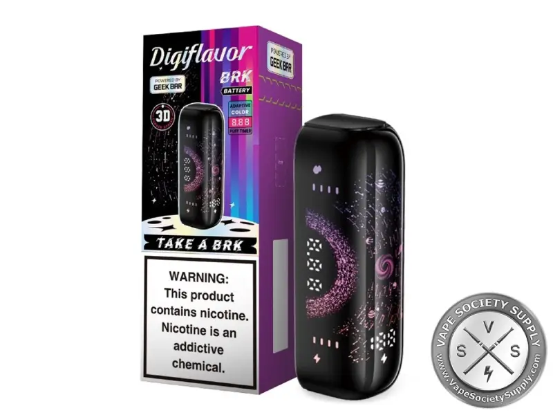Digiflavor BRK Battery in black with its box