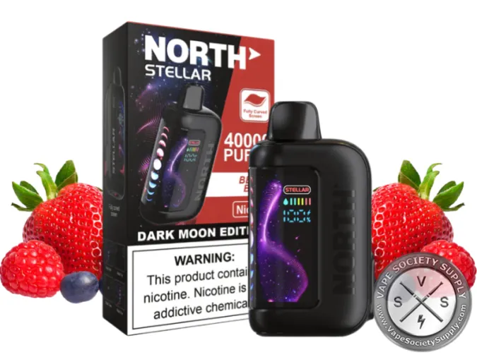 North Stellar Dark Moon Edition 40K Puffs 20ML Disposable Berry Bliss