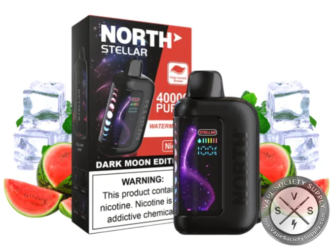 North Stellar Dark Moon Edition 40K Puffs 20ML Disposable Watermelon Ice