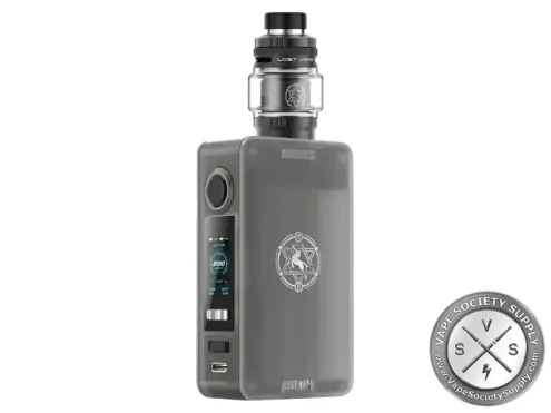 Lost Vape Centaurus N200 kit in Grey Rock, with the Centaurus Sub Ohm Tank on top