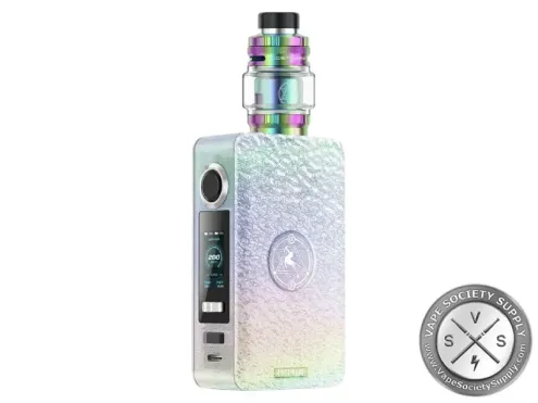 Lost Vape Centaurus N200 kit in Crystal Cave, with the Centaurus Sub Ohm Tank on top