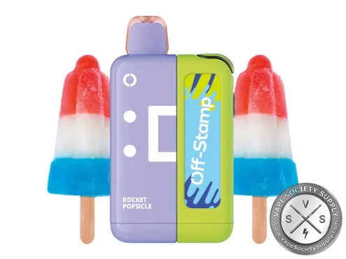 Off-Stamp X-Cube 25K Kit Rocket Freeze with red, white and blue ice pops