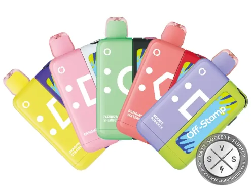 Off-Stamp X-Cube 25K kits with Classic Cube pods in yellow, pink, green, red and purple