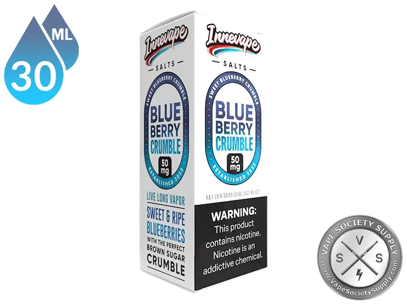 Blueberry Crumble Innevape Salts 30ml box