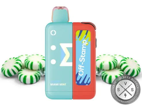 Off-Stamp X-Cube 25K Kit Miami Mint with peppermint candies