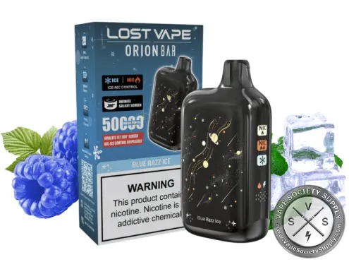 Lost Vape Orion Bar 50k Blue Razz Ice