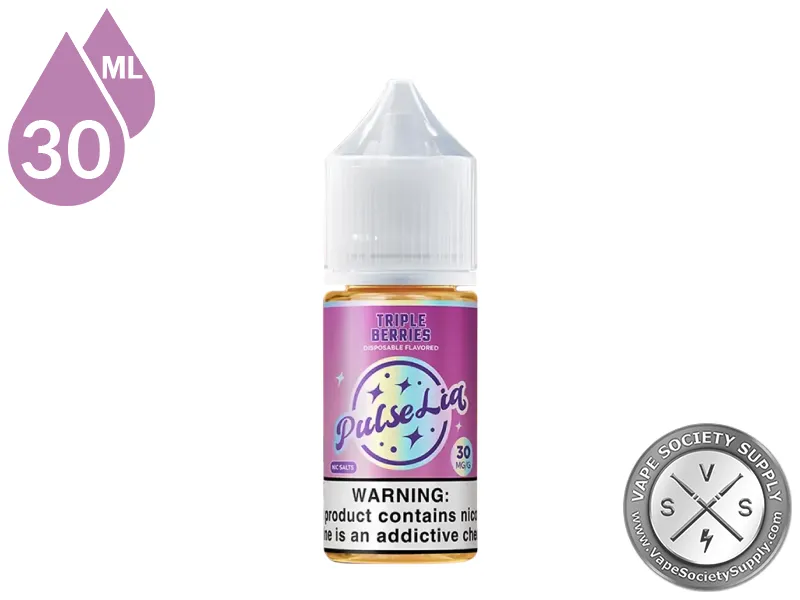 Triple Berries by Pulse Liq Salts 30ml bottle