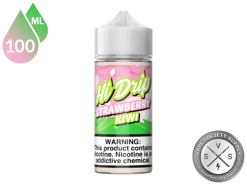 Strawberry Kiwi by Hi Drip 100ml bottle